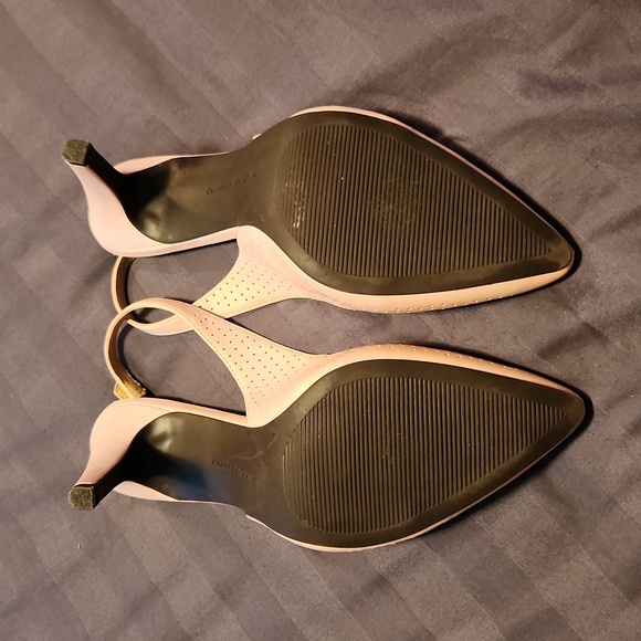 Ladies Charles Jourdan heels, size 9, baby pink - Picture 7 of 11